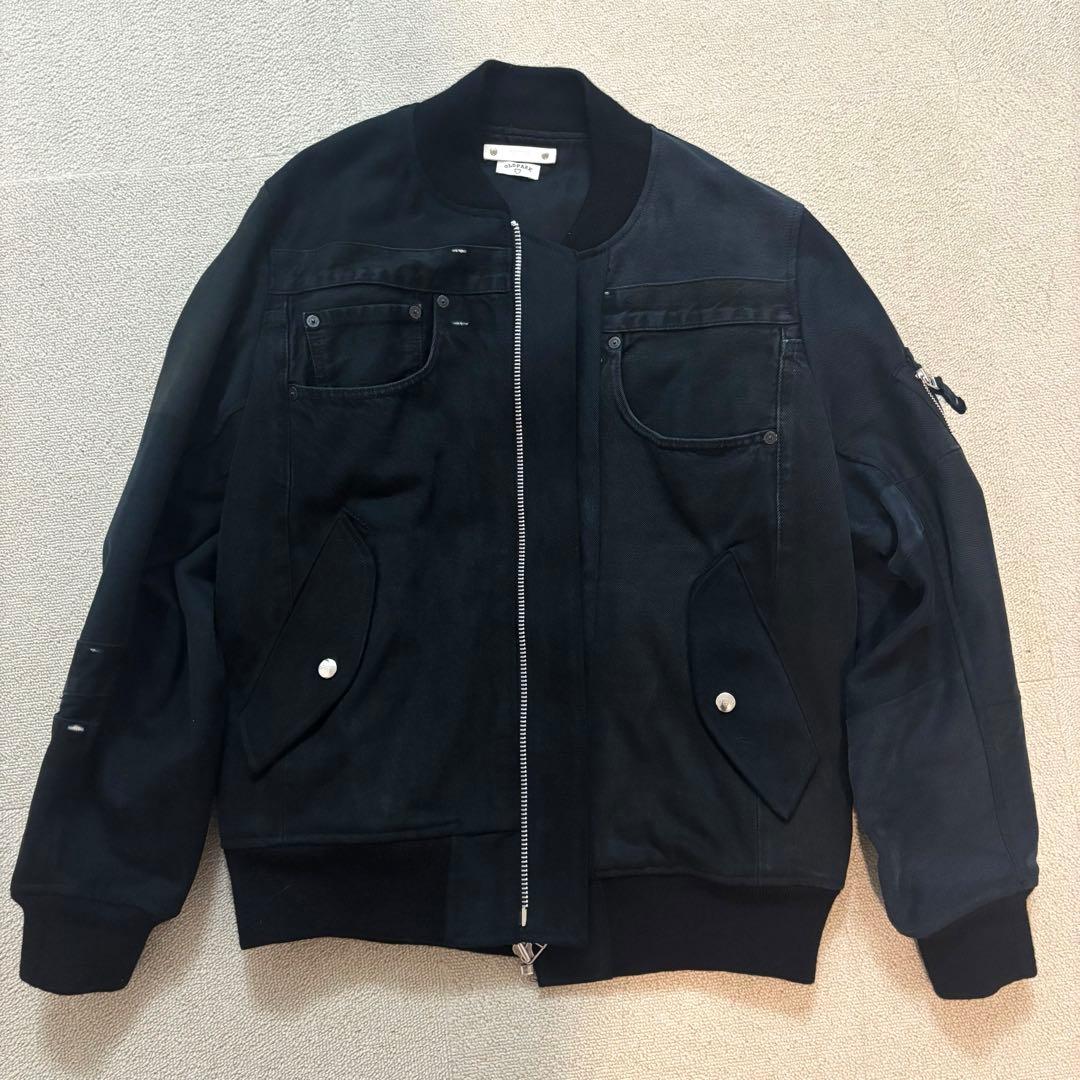 MINEDENIM OLDPARK リメイクデニムMA-1ジャケット 日本製