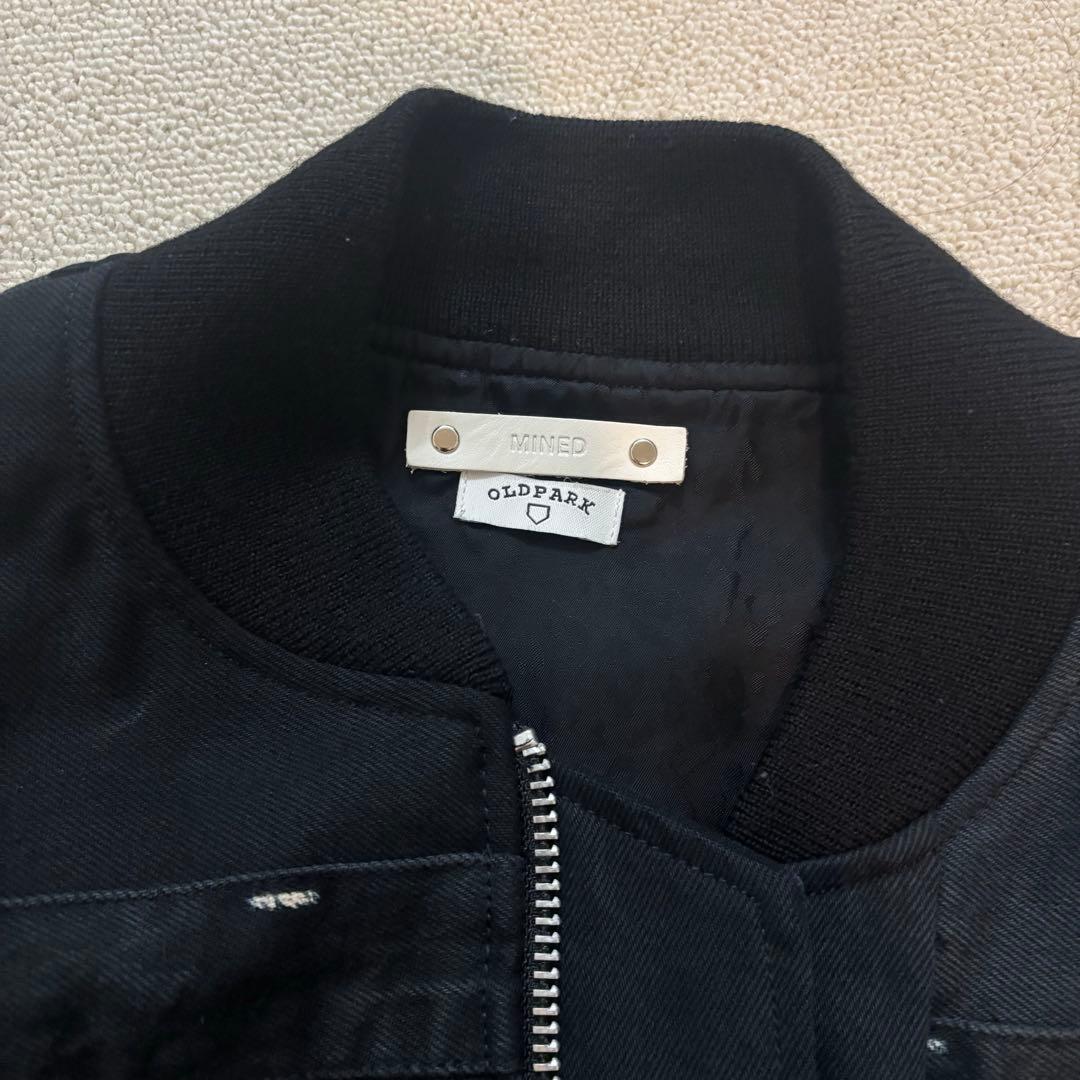 MINEDENIM OLDPARK リメイクデニムMA-1ジャケット 日本製