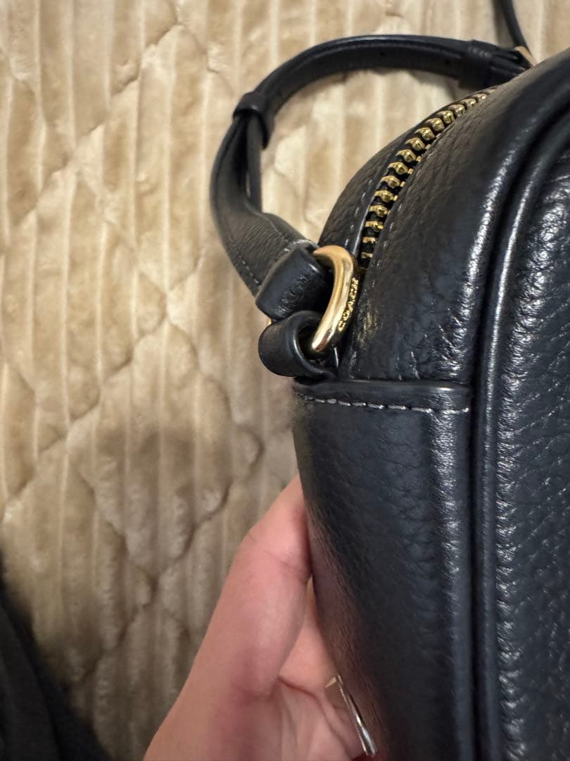 コーチ coachミニジェイミーカメラ バッグ ブラック