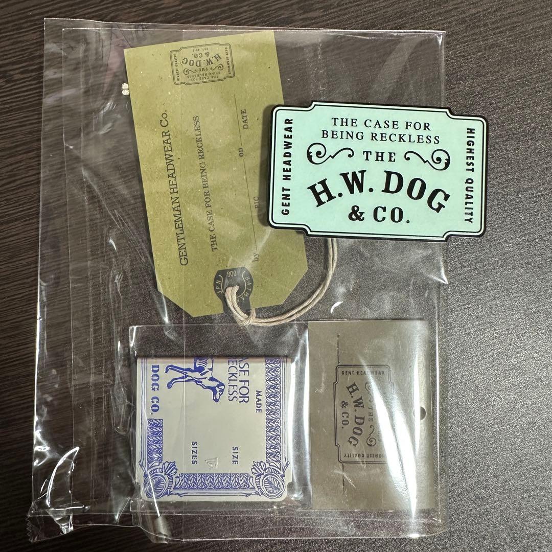 H.W. DOG & CO. シルバー マネークリップ