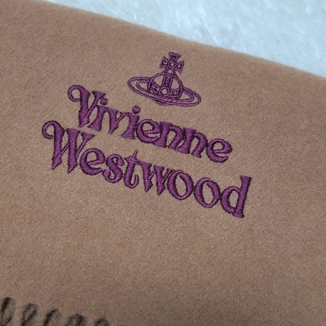 新品タグ付き✨️Vivienne Westwood マフラー キャメル 24AW