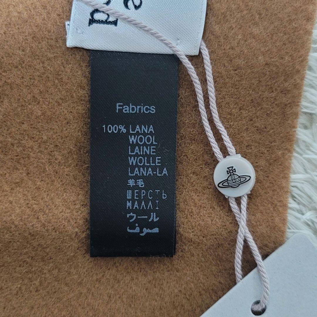 新品タグ付き✨️Vivienne Westwood マフラー キャメル 24AW