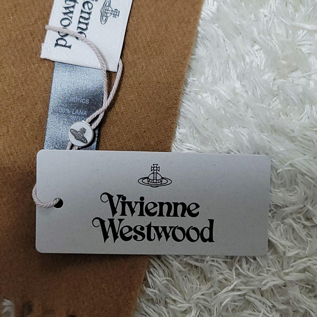 新品タグ付き✨️Vivienne Westwood マフラー キャメル 24AW