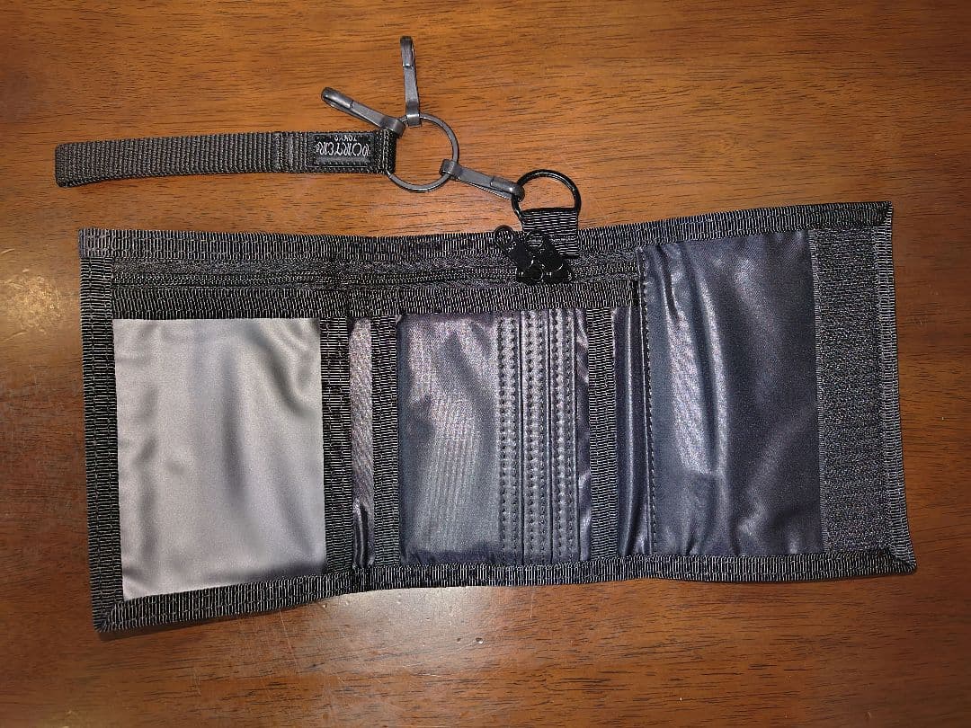 PORTER カプセル　三つ折り財布 ブラック