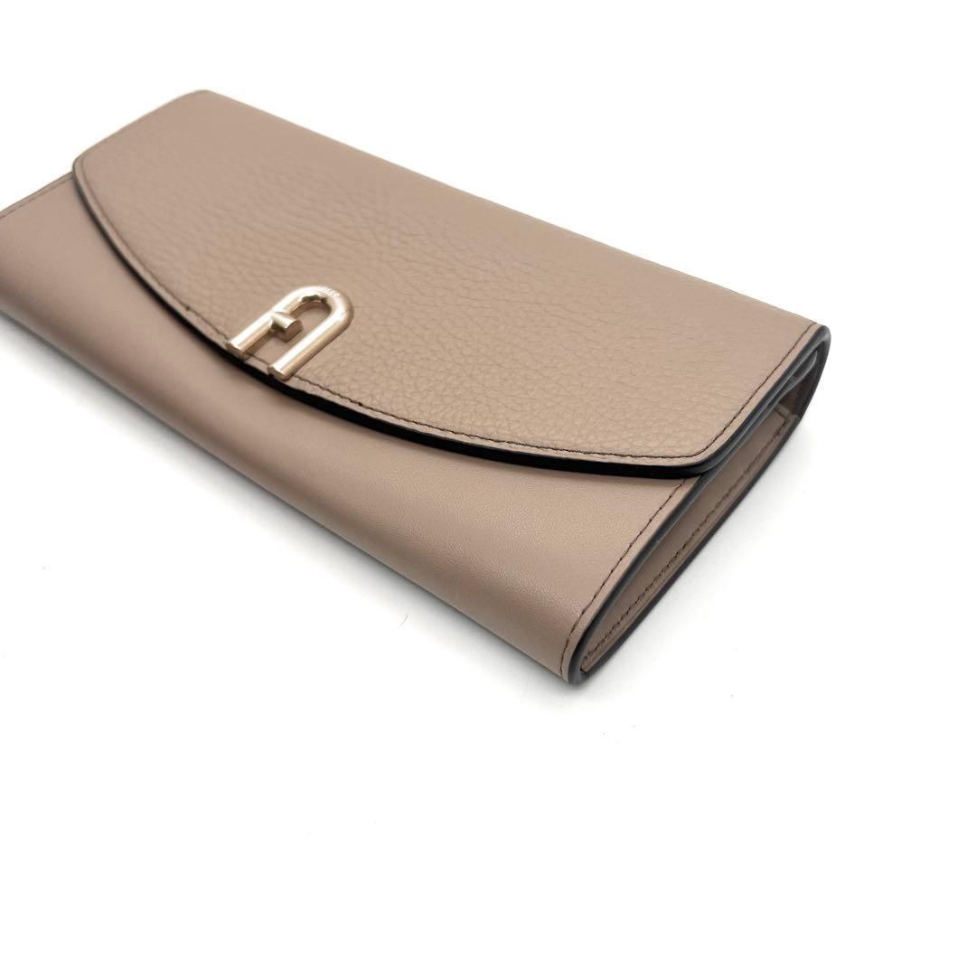 未使用級　FURLA　フルラ　長財布　レザー　アーチロゴ　ソフィア