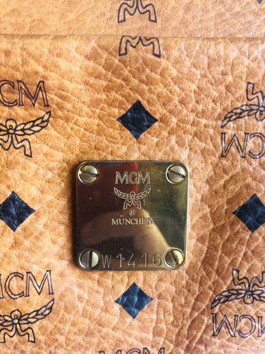 MCM エムシーエム　メンズバッグ　未使用　ブラウン