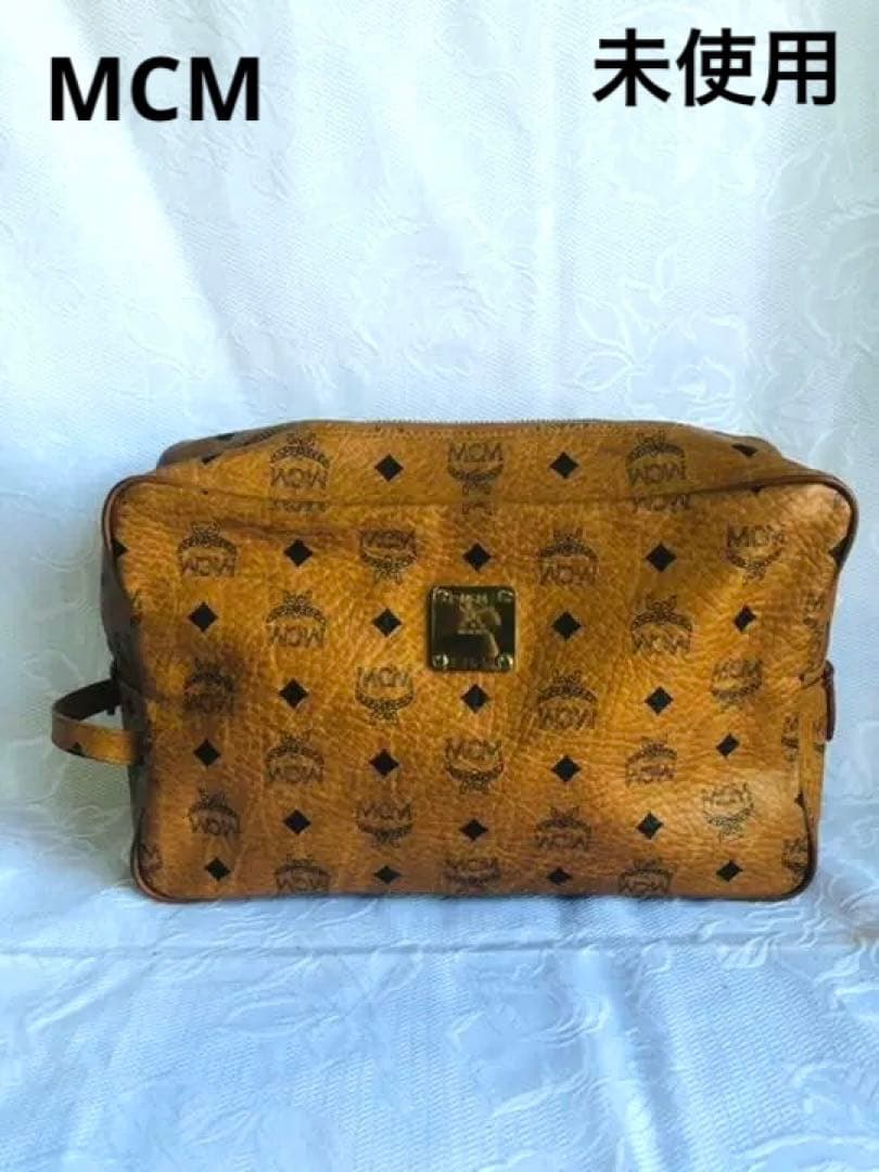 MCM エムシーエム　メンズバッグ　未使用　ブラウン