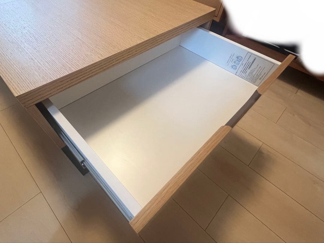 【送料込み】ニトリ　昇降　センターテーブル(Nヒバリ 120 LBR)