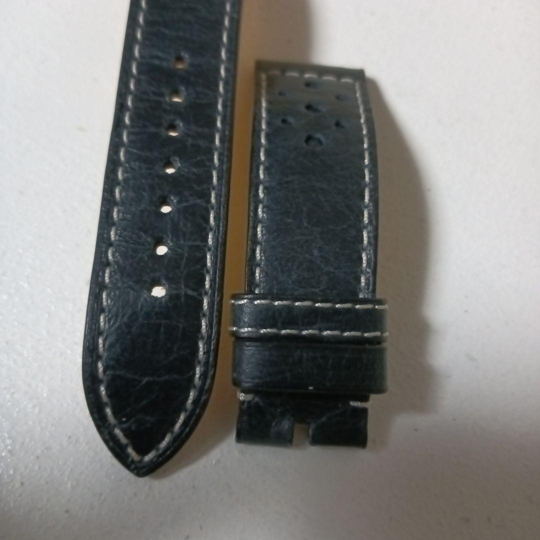 ブライトリング BREITLING レザーストラップ ブラック 20-18