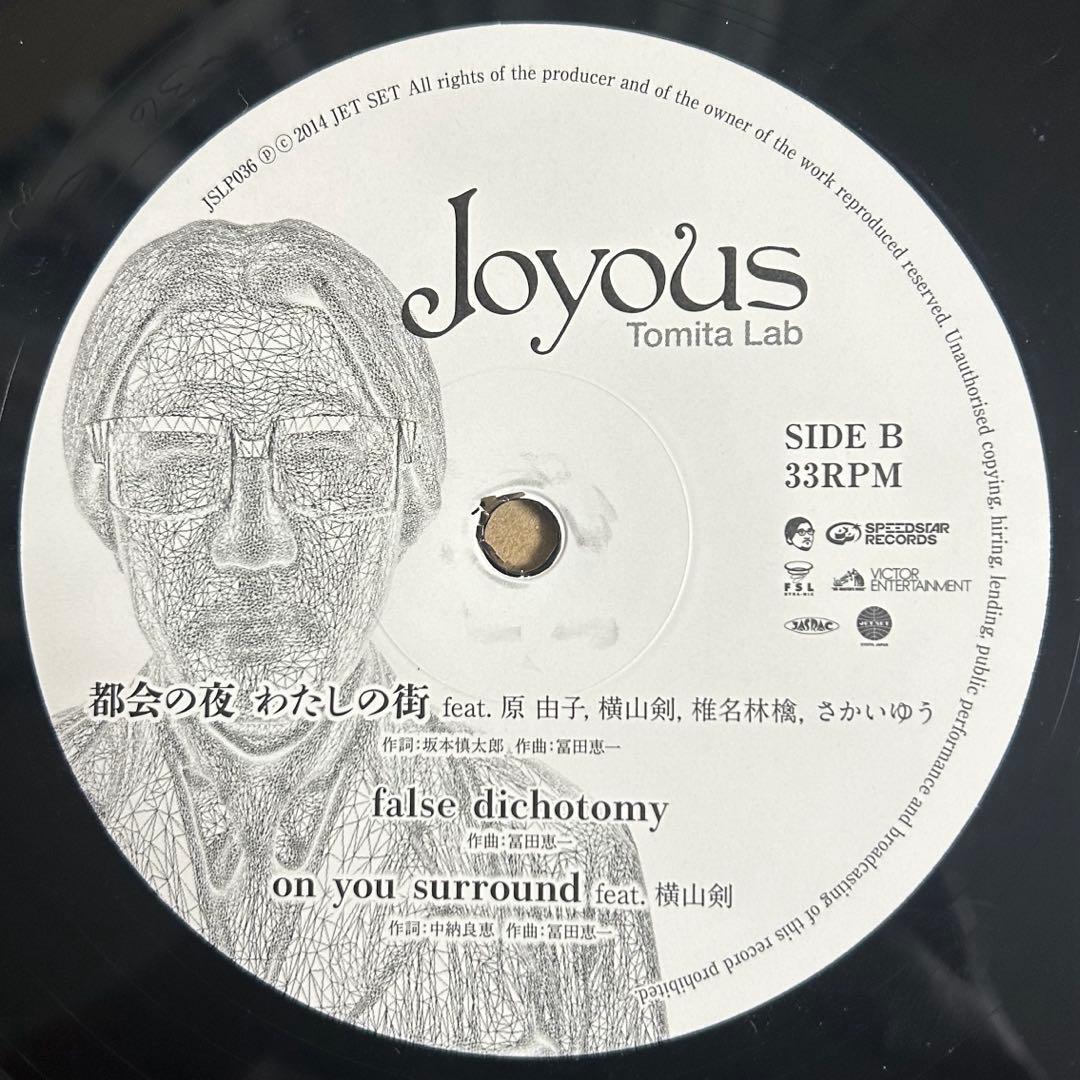 【椎名林檎 参加】 冨田ラボ / Joyous 2LP+7inch レコード