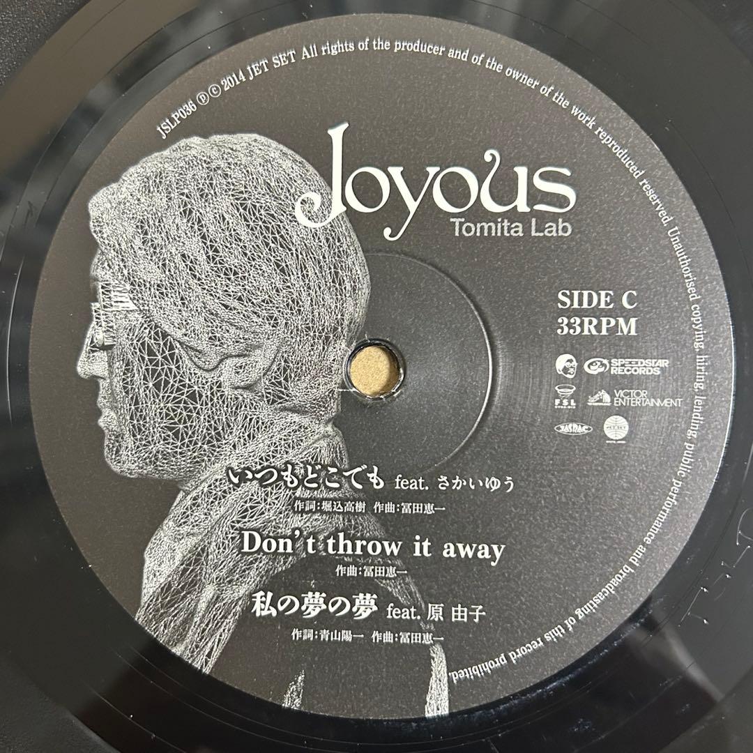 【椎名林檎 参加】 冨田ラボ / Joyous 2LP+7inch レコード