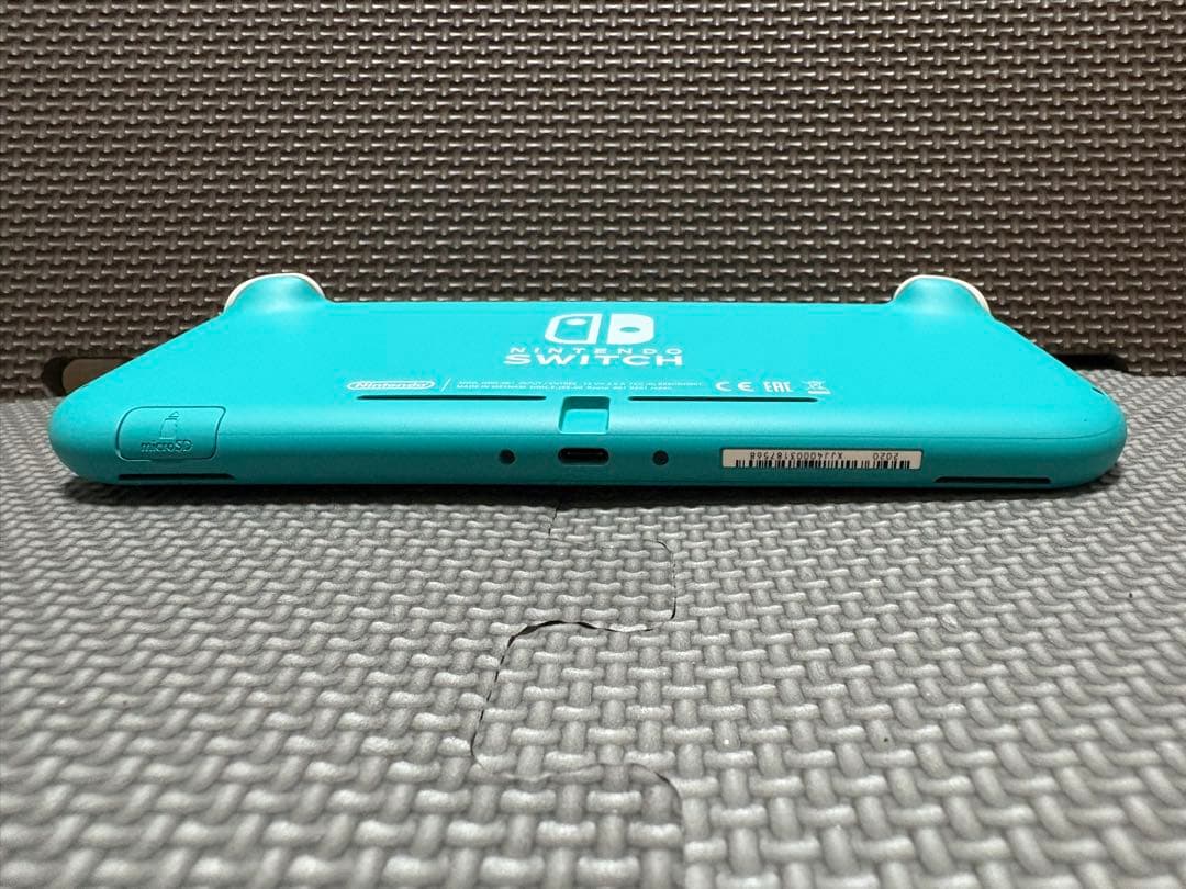 Nintendo Switch Liteターコイズ 本体 ジャンク品ソフト付属