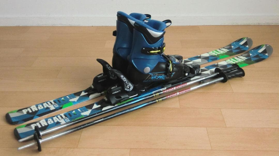 ■■11月限定■送料無料■ELAN＋Hart子供用スキー4点セット120/22■