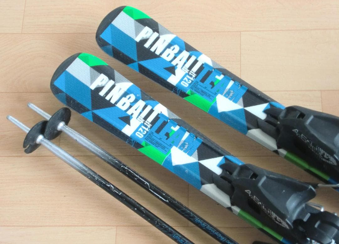 ■■11月限定■送料無料■ELAN＋Hart子供用スキー4点セット120/22■