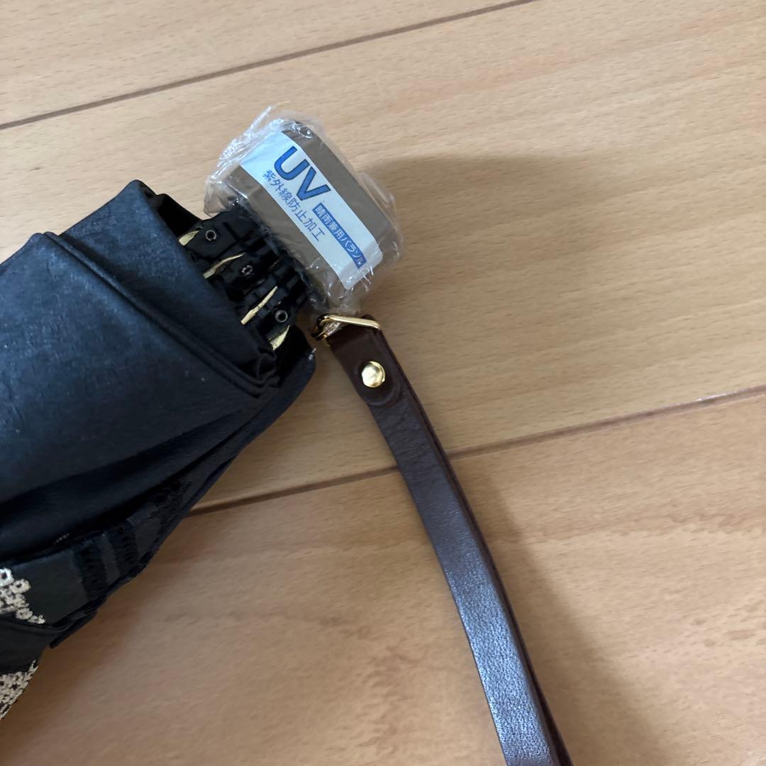 タグ付き未使用品　CELINE セリーヌ 日傘 黒　折り畳み