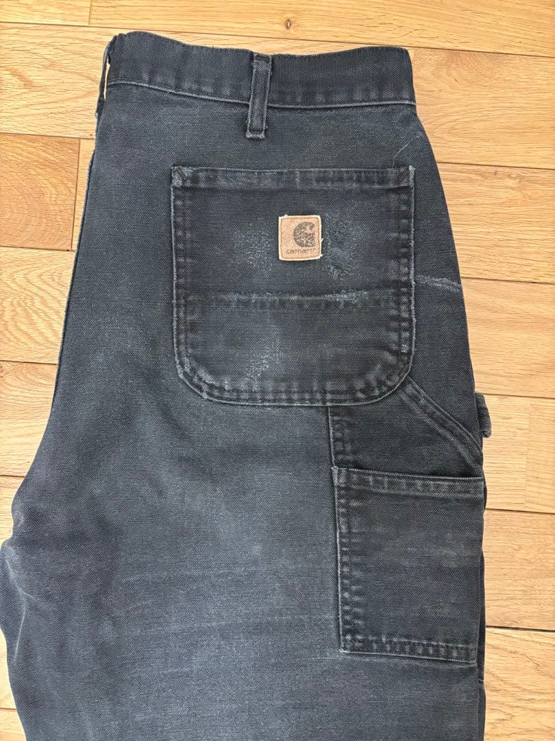 カーハート　Carhartt ペインターパンツ　ブラック　メキシコ製