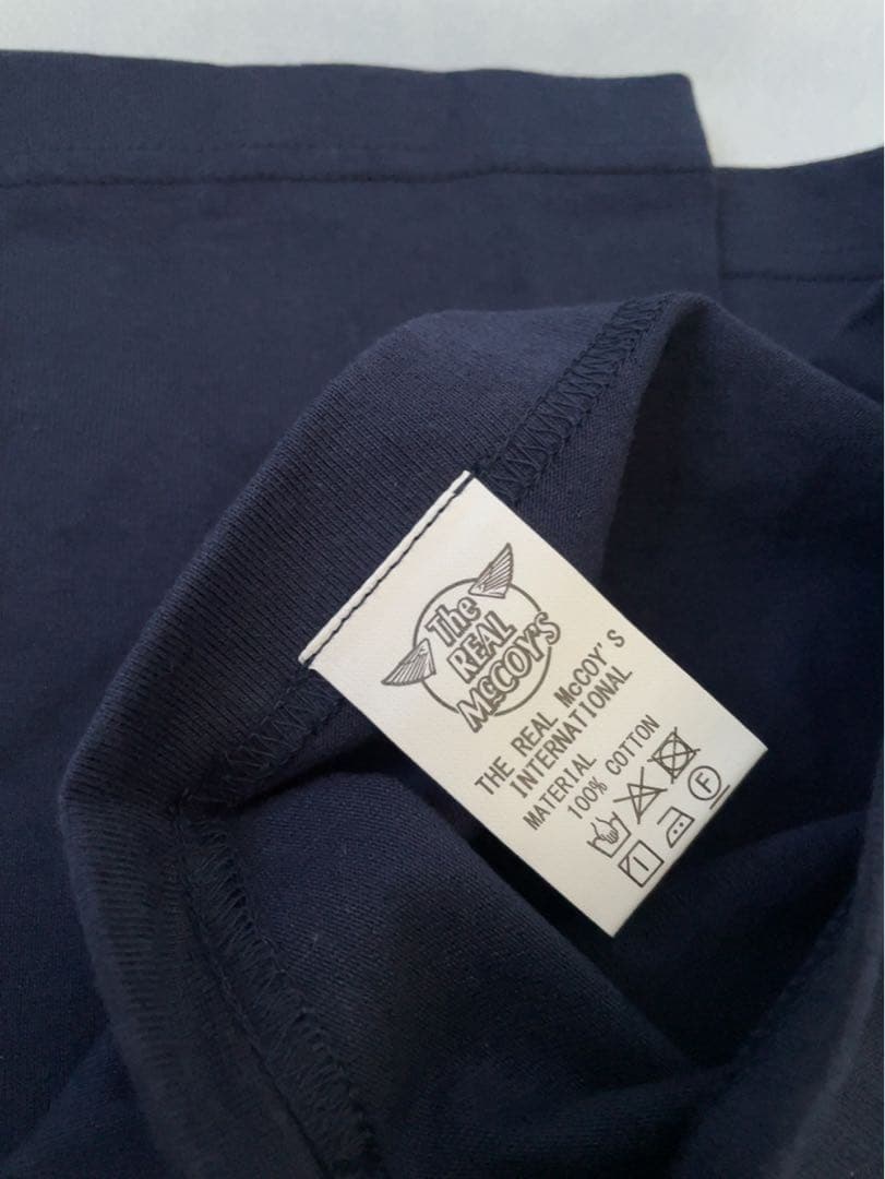 あさたろうリアルマッコイズ 長袖Tシャツ　ネイビー　XLサイズ