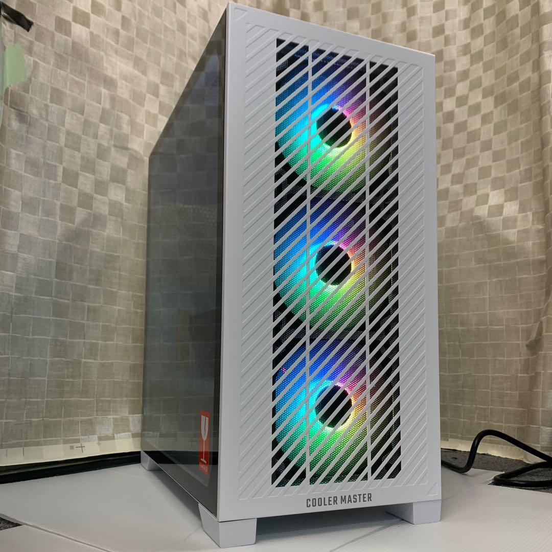 【ハイスペック】i7&RTX5060搭載ゲーミングPCフルセットホワイト