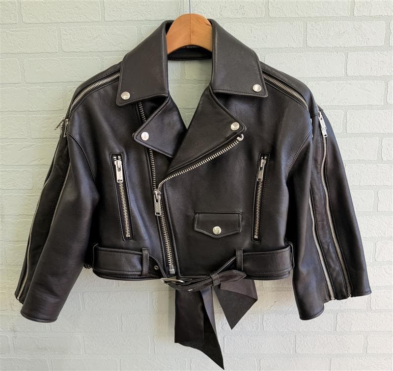 UNDERCOVER カットアウト レザーライダース UC1C1203