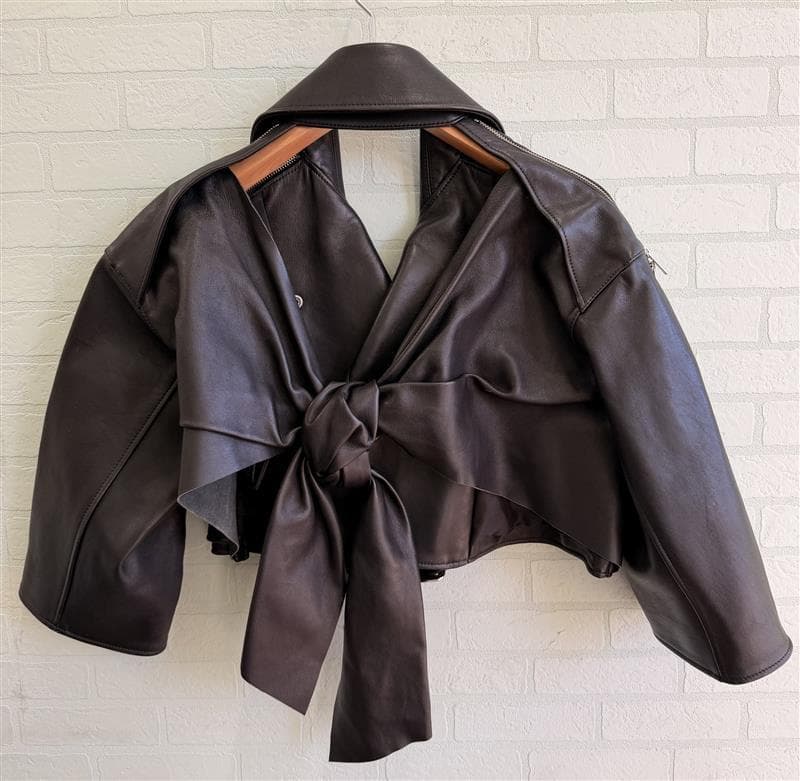 UNDERCOVER カットアウト レザーライダース UC1C1203