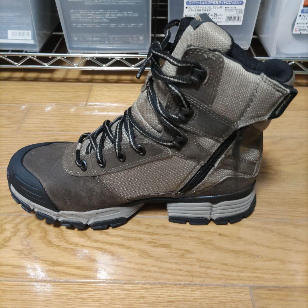新品BATETSブラウンハイカット撥水7EW25cm