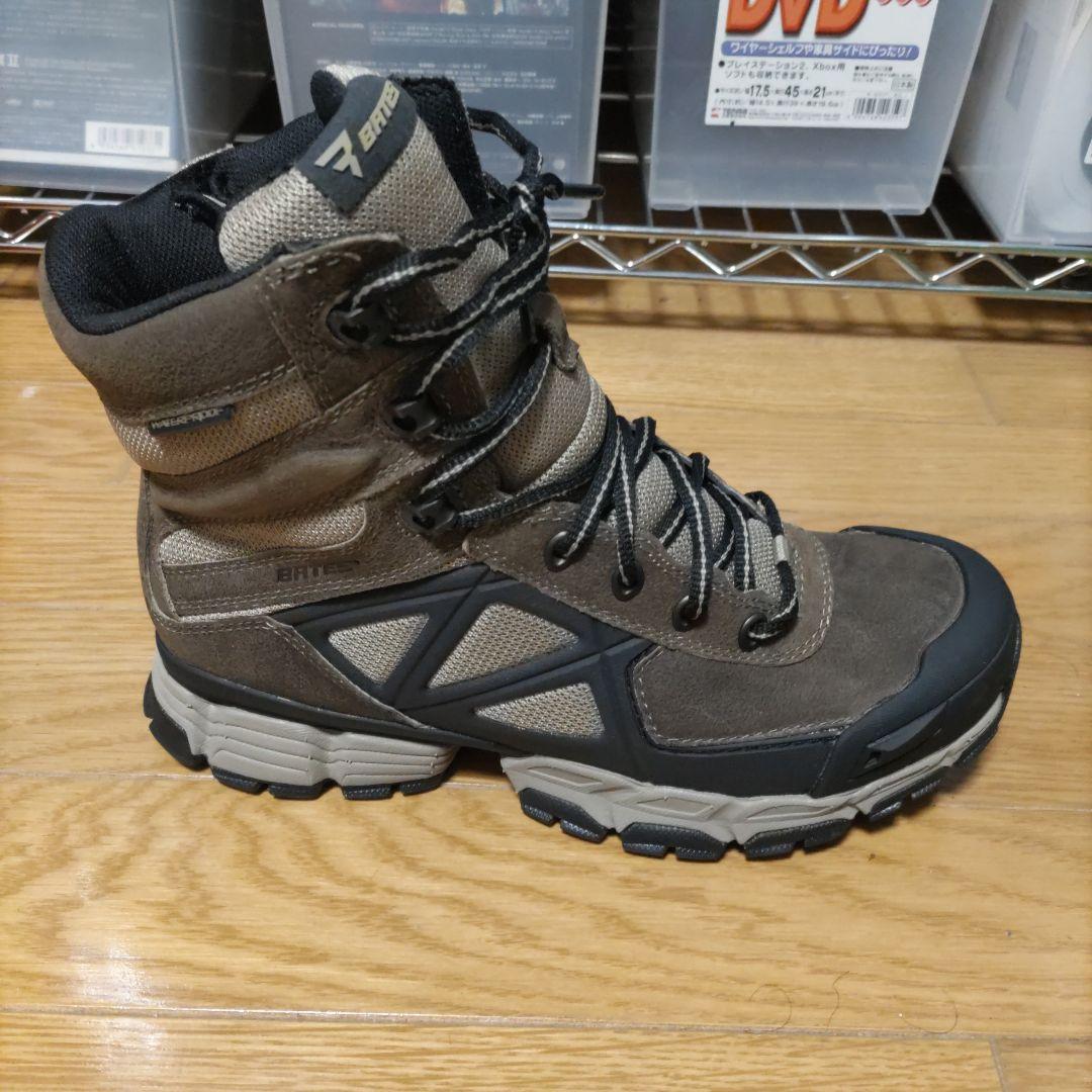 新品BATETSブラウンハイカット撥水7EW25cm