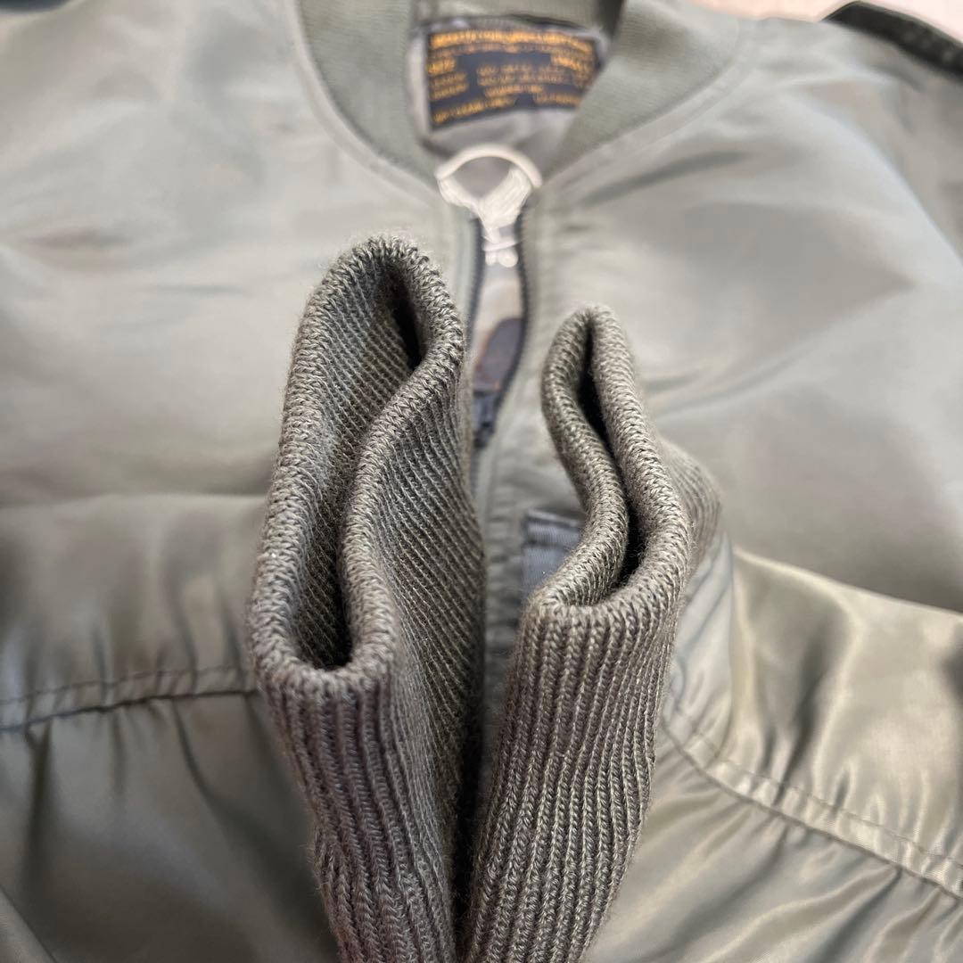 ★WAIPER INC L-2B フライトジャケット S オリーブグリーン