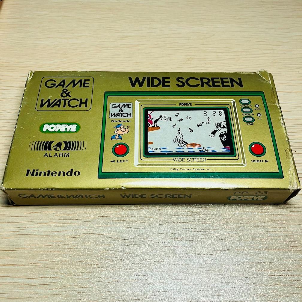 【動作確認済】GAME&WATCH POPEYE ゲームウォッチ ポパイ