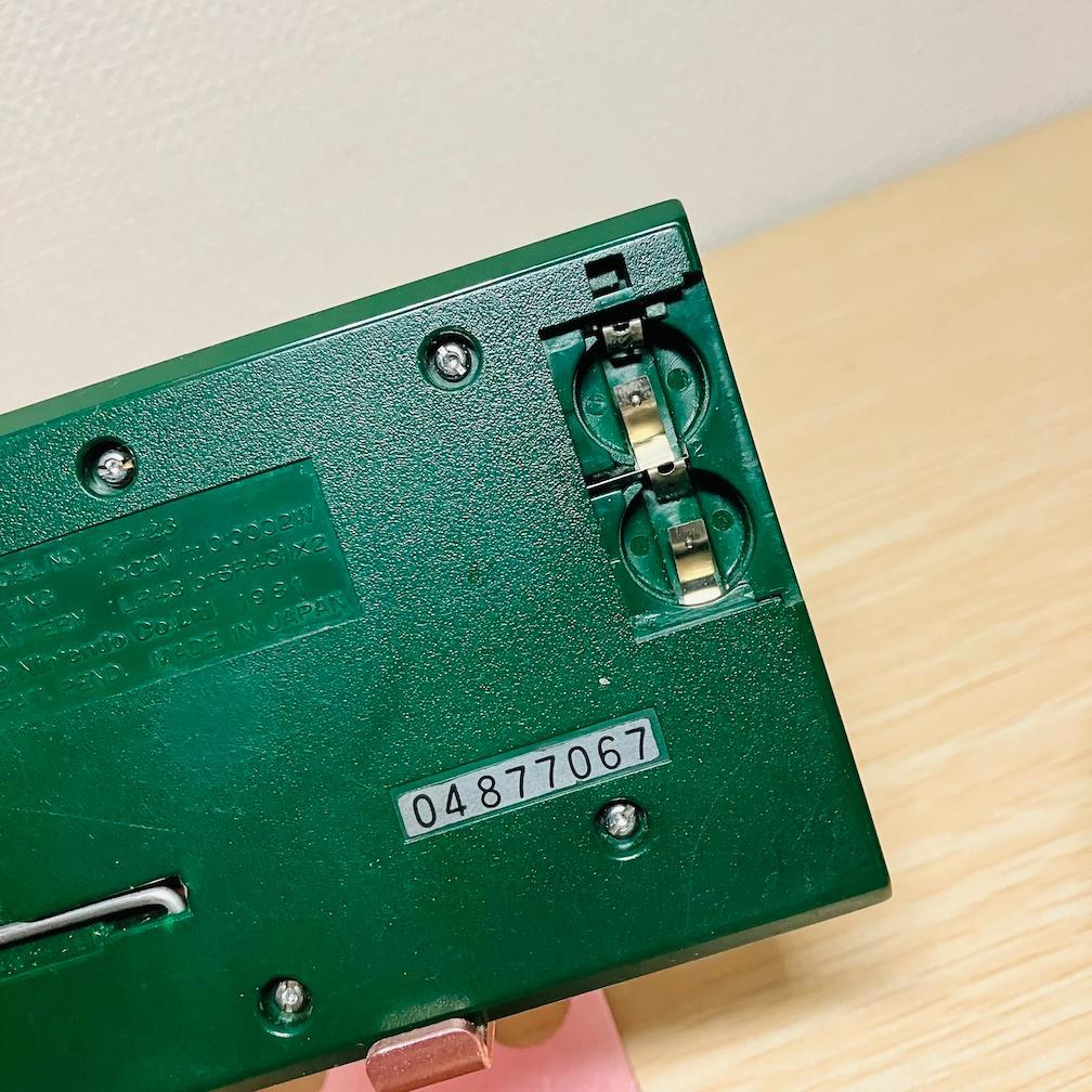 【動作確認済】GAME&WATCH POPEYE ゲームウォッチ ポパイ