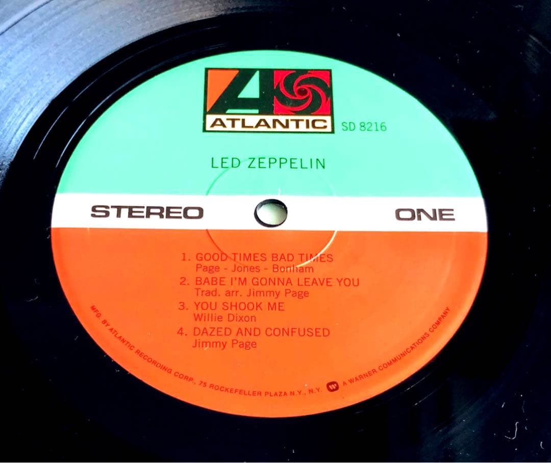 【希少クラシックレコーズ盤/USプレス】レッド・ツェッペリン　BG刻印