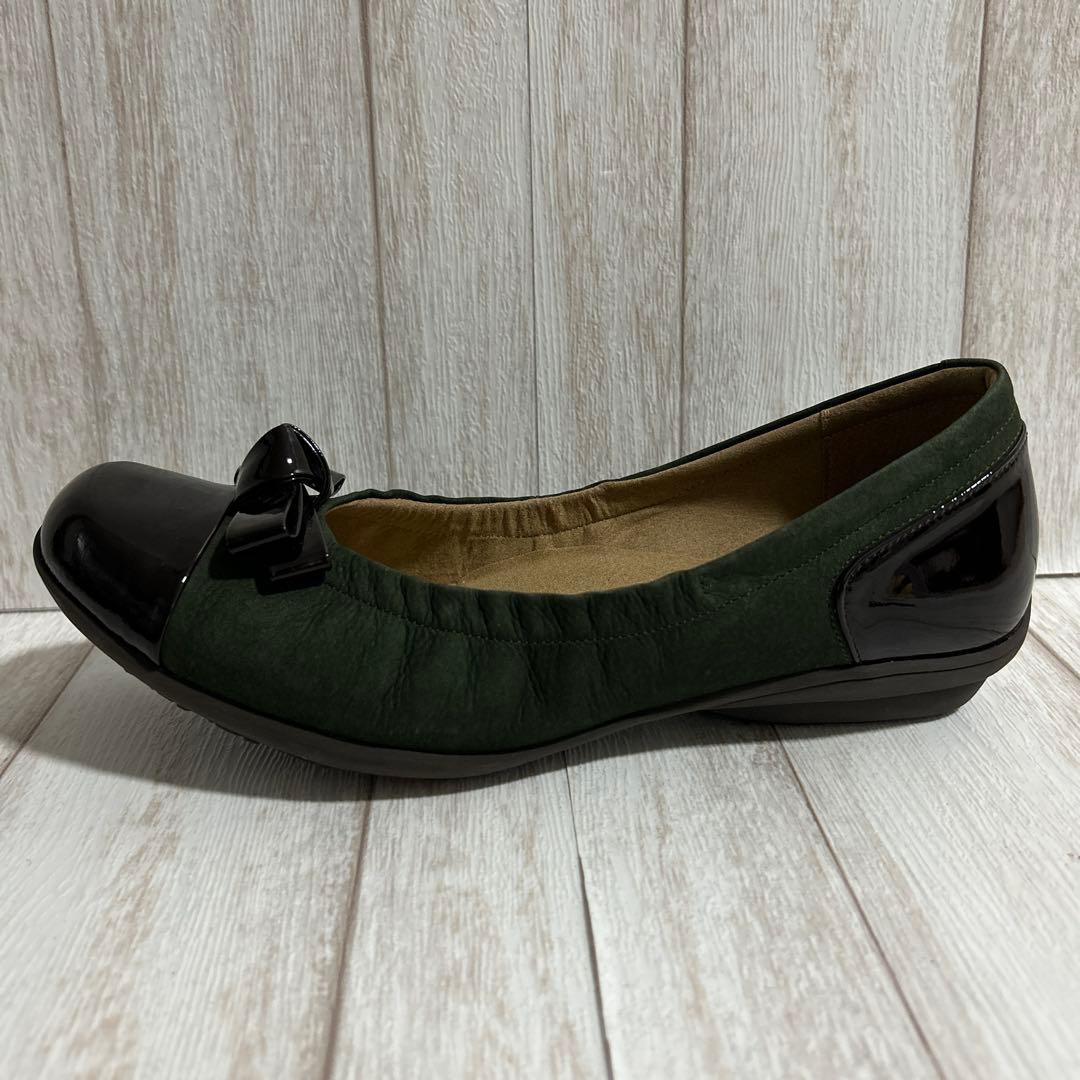 新品同様！ asics GIRO パンプス バレエシューズ 23.5cm EE