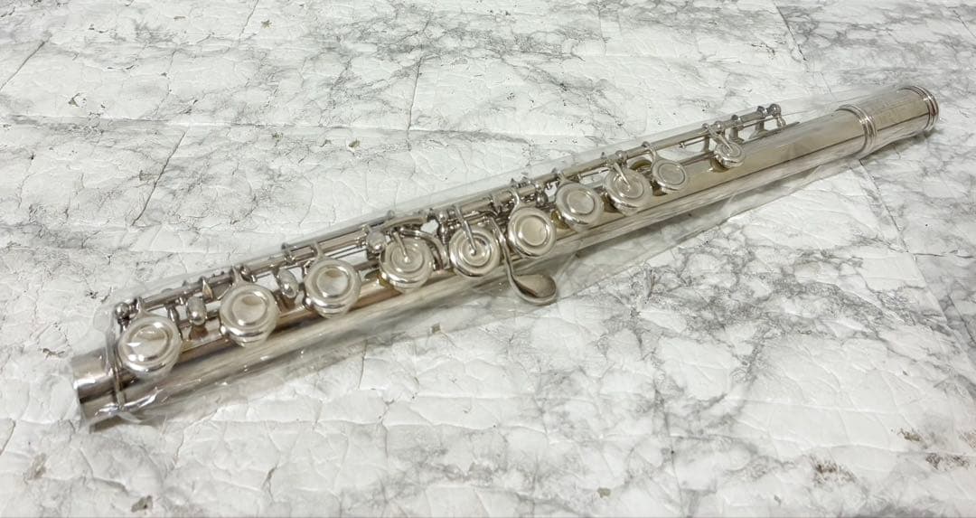 【総銀製 メンテ済】YAMAHA フルート YFL-714 プロモデル Eメカ