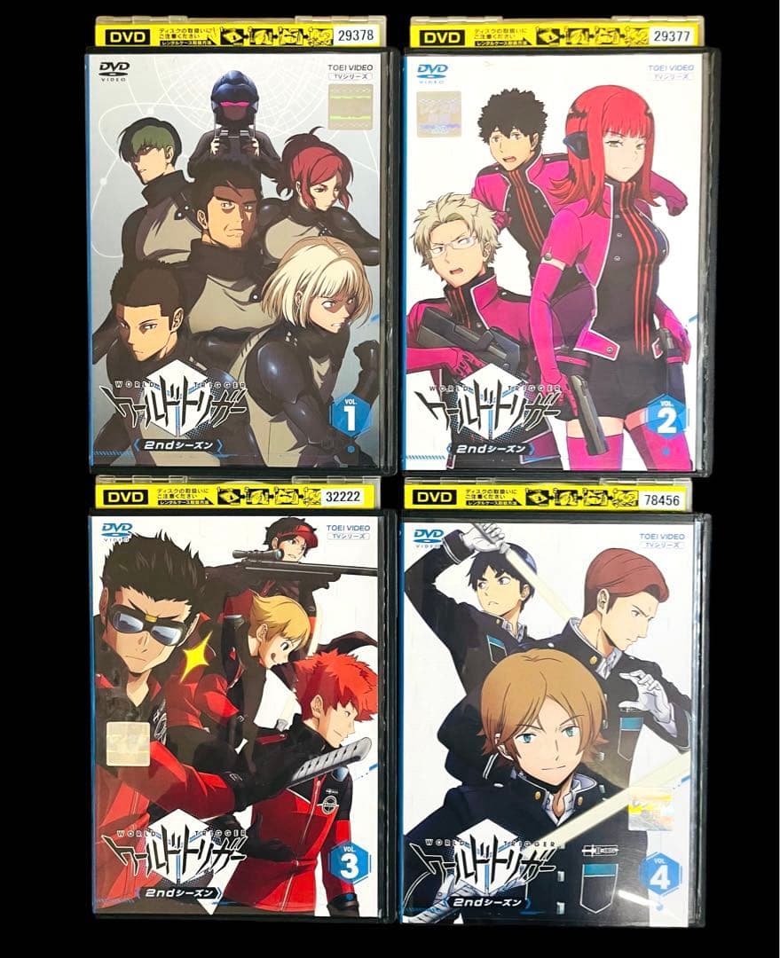 【全巻/DVD】ワールドトリガー 1期+2期+3期 全29巻