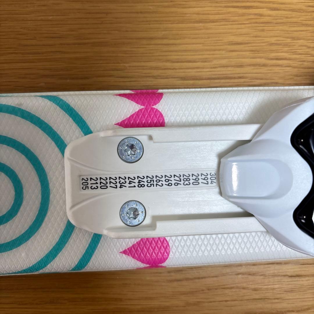 女の子　ジュニア　子供　スキーセット　ロシニョール　140cm24-24.5cm