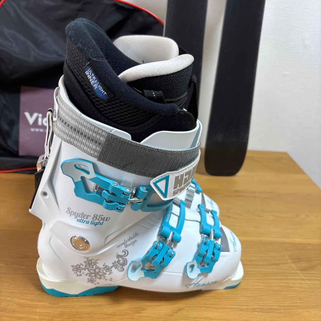 女の子　ジュニア　子供　スキーセット　ロシニョール　140cm24-24.5cm