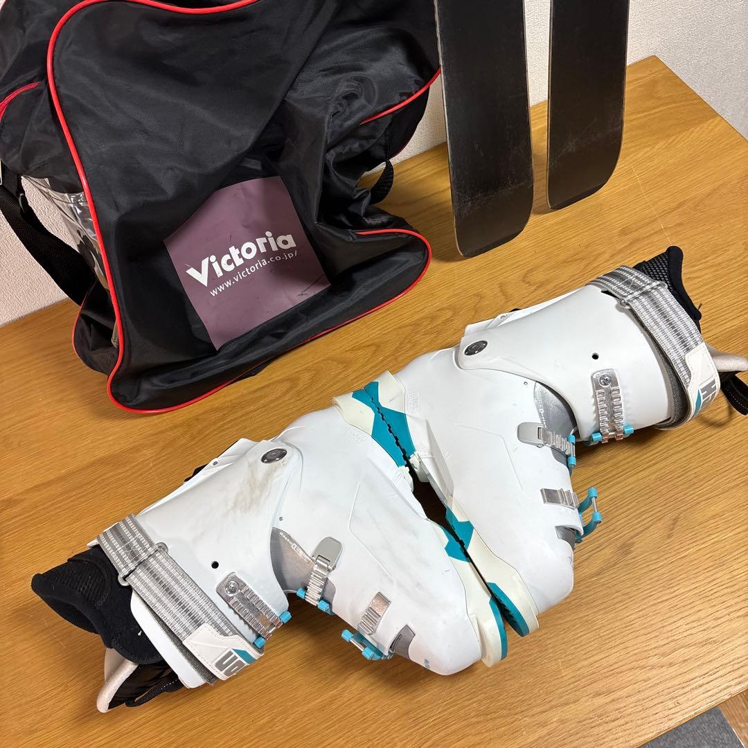 女の子　ジュニア　子供　スキーセット　ロシニョール　140cm24-24.5cm