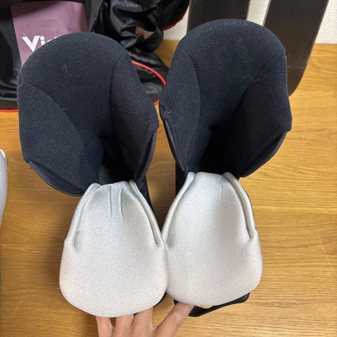 女の子　ジュニア　子供　スキーセット　ロシニョール　140cm24-24.5cm