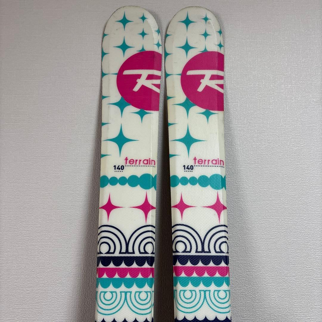 女の子　ジュニア　子供　スキーセット　ロシニョール　140cm24-24.5cm