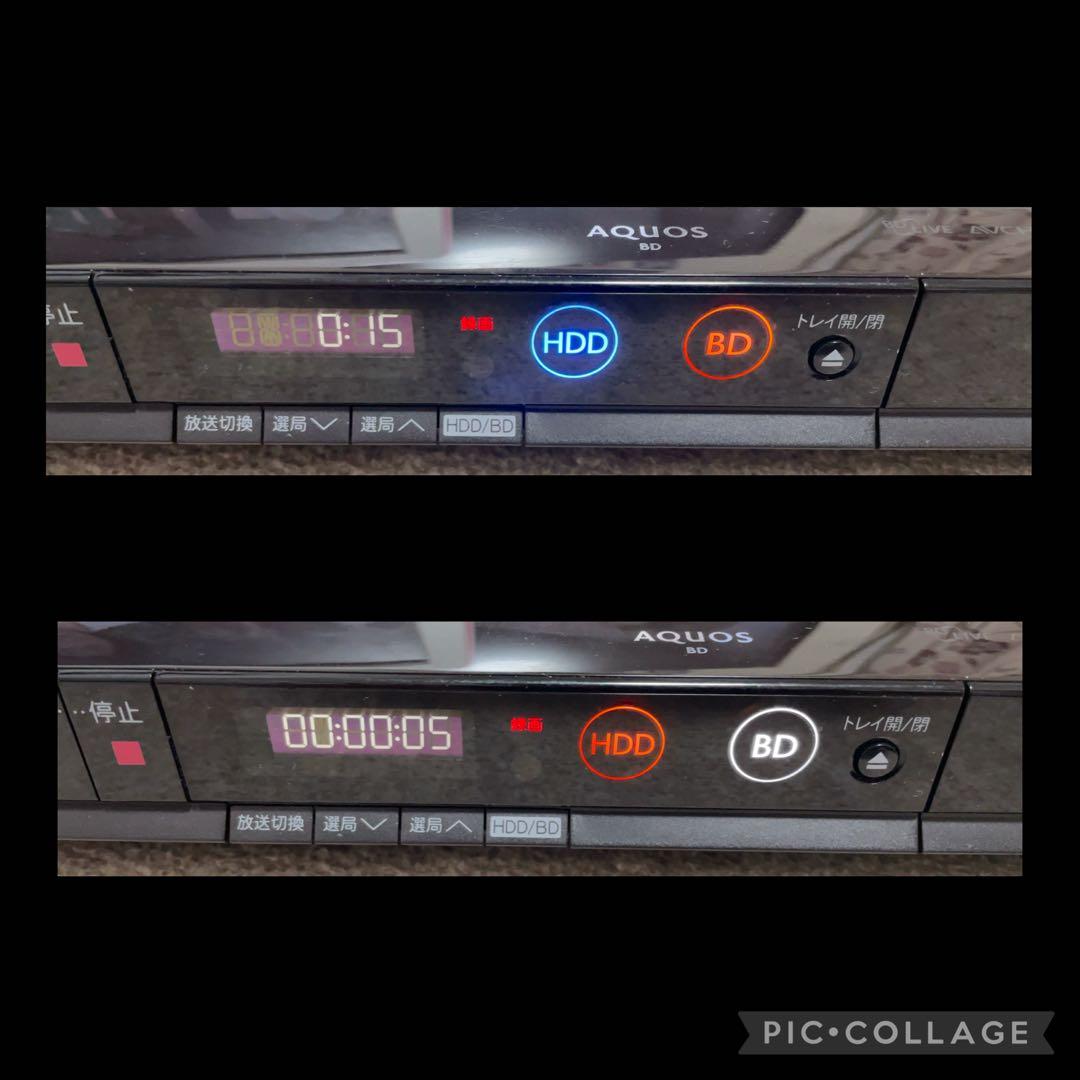 SHARP AQUOS BD-H30 Blu-rayレコーダー