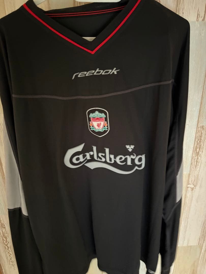 Reebok リバプールFC 02/04 ユニフォーム 長袖 XLサイズ