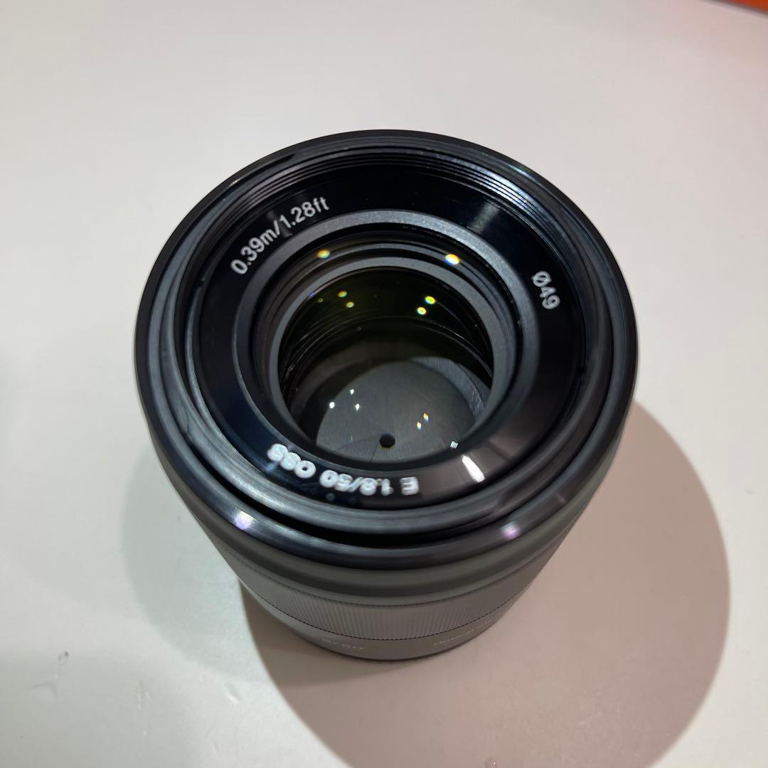 SONY E 50mm F1.8 SEL50F18 単焦点 美品 フィルター付