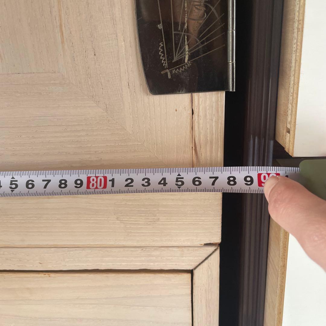 【送料込】【引取で値引】ナチュラル 桐箪笥 5段チェスト 約160cm