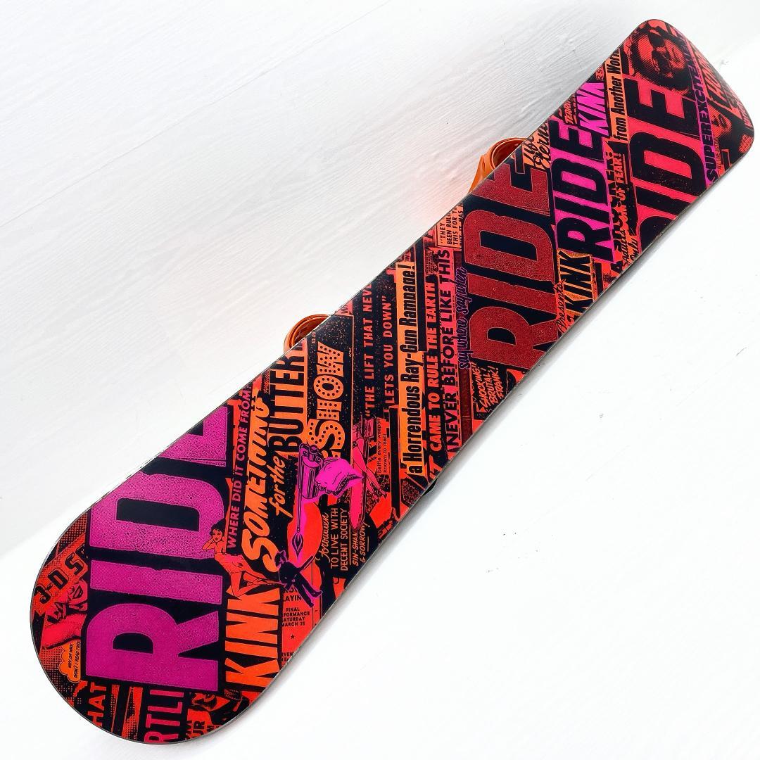 RIDE KINK ライド スノーボードセット 152cm 25.5-26cm