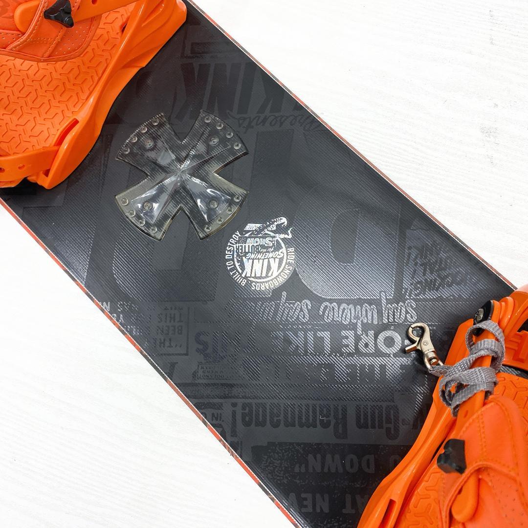 RIDE KINK ライド スノーボードセット 152cm 25.5-26cm