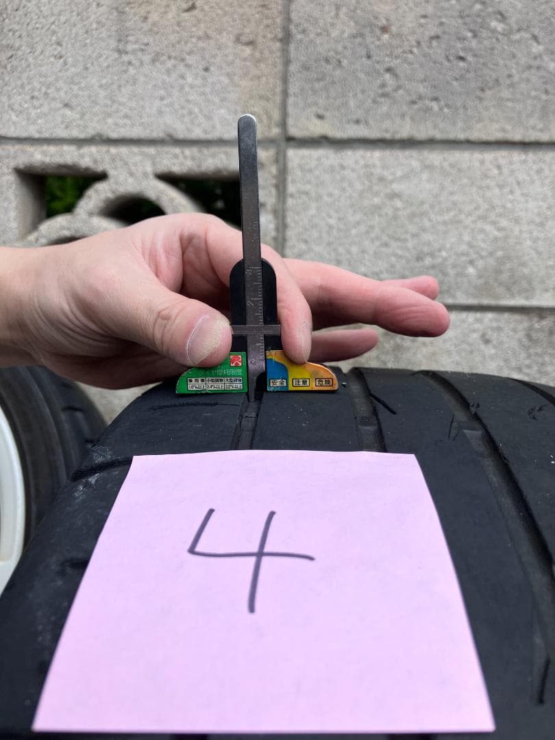 ホンダ シビックtypeR　FD2純正ホイールタイヤ付き 4本セット　送料込み