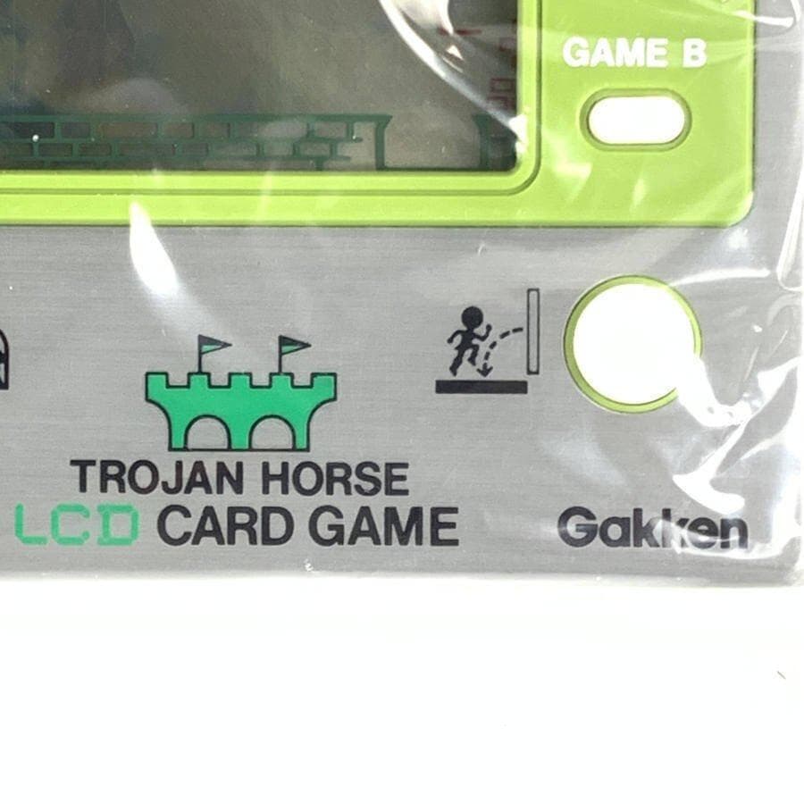 学研 トロイの木馬 Trojan Horse LCDゲーム 携帯型 未使用品