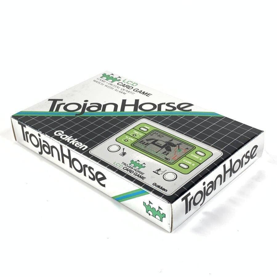 学研 トロイの木馬 Trojan Horse LCDゲーム 携帯型 未使用品