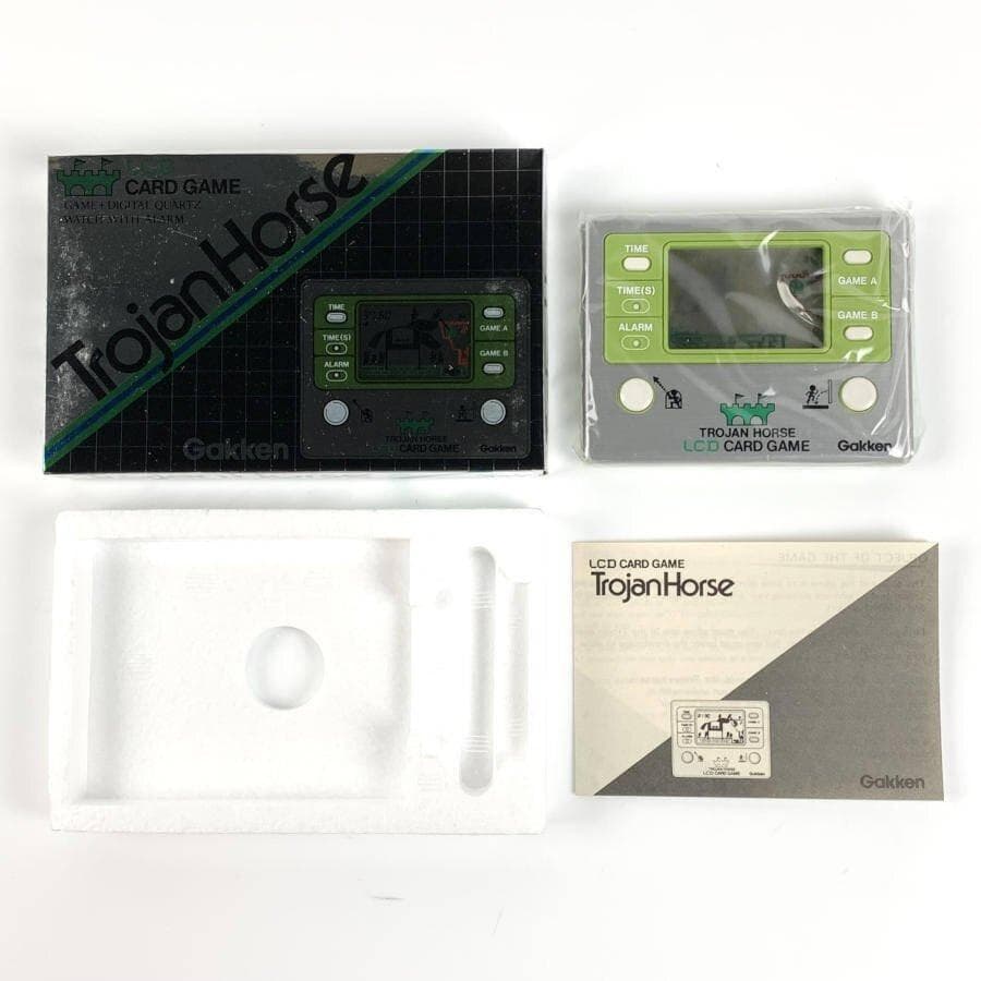 学研 トロイの木馬 Trojan Horse LCDゲーム 携帯型 未使用品