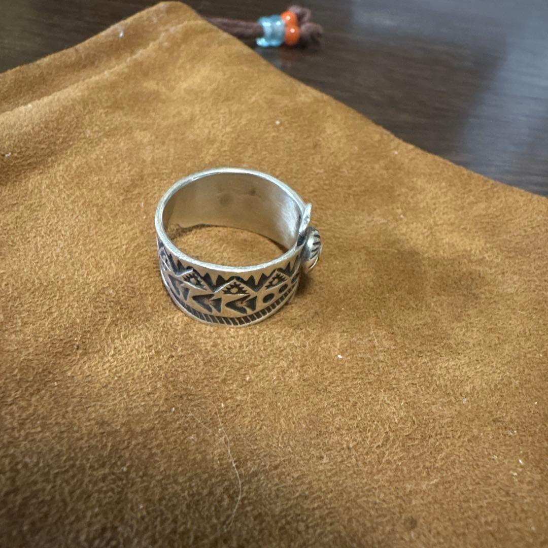 ダレルキャドマン　リング　ナバホ インディアンジュエリー
