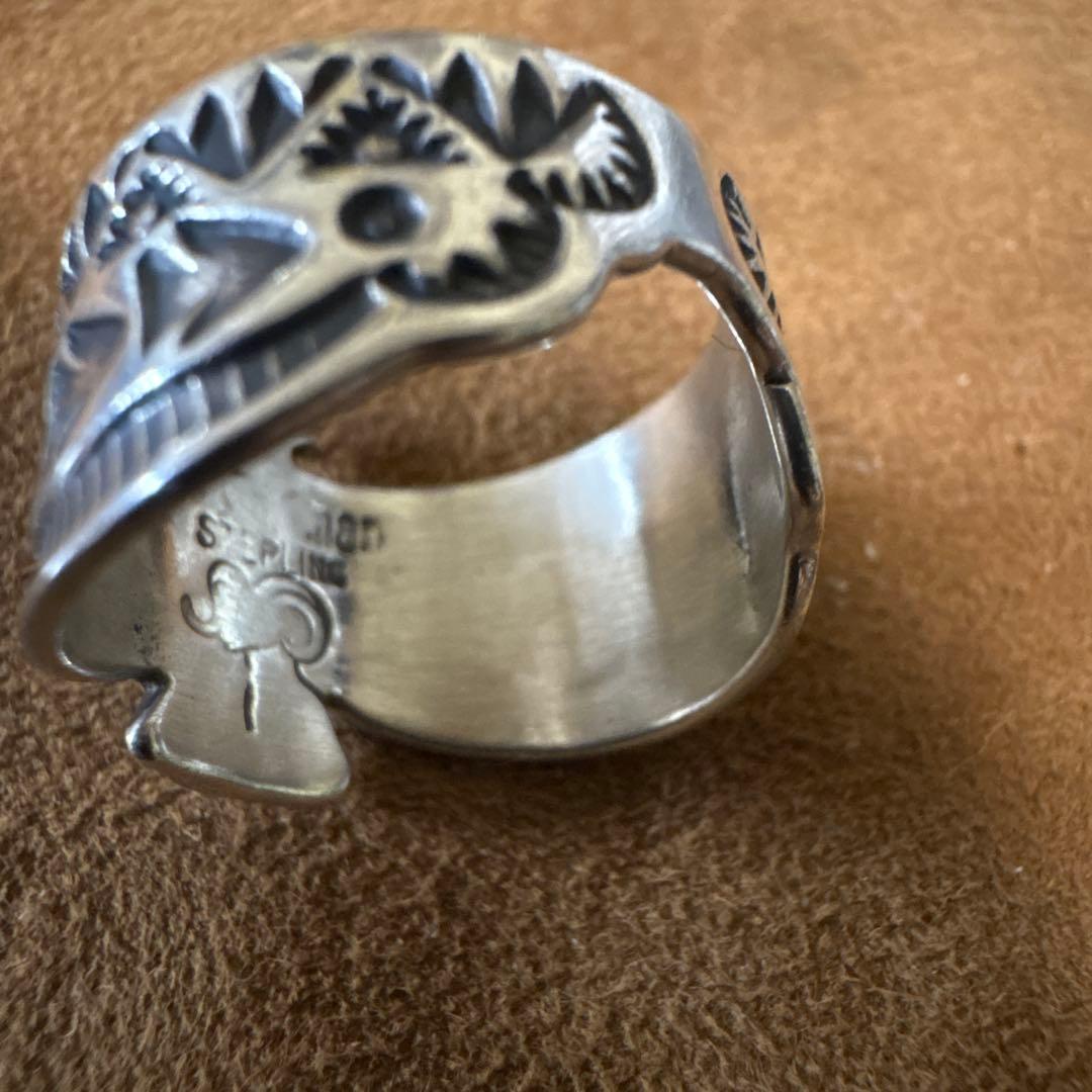 ダレルキャドマン　リング　ナバホ インディアンジュエリー